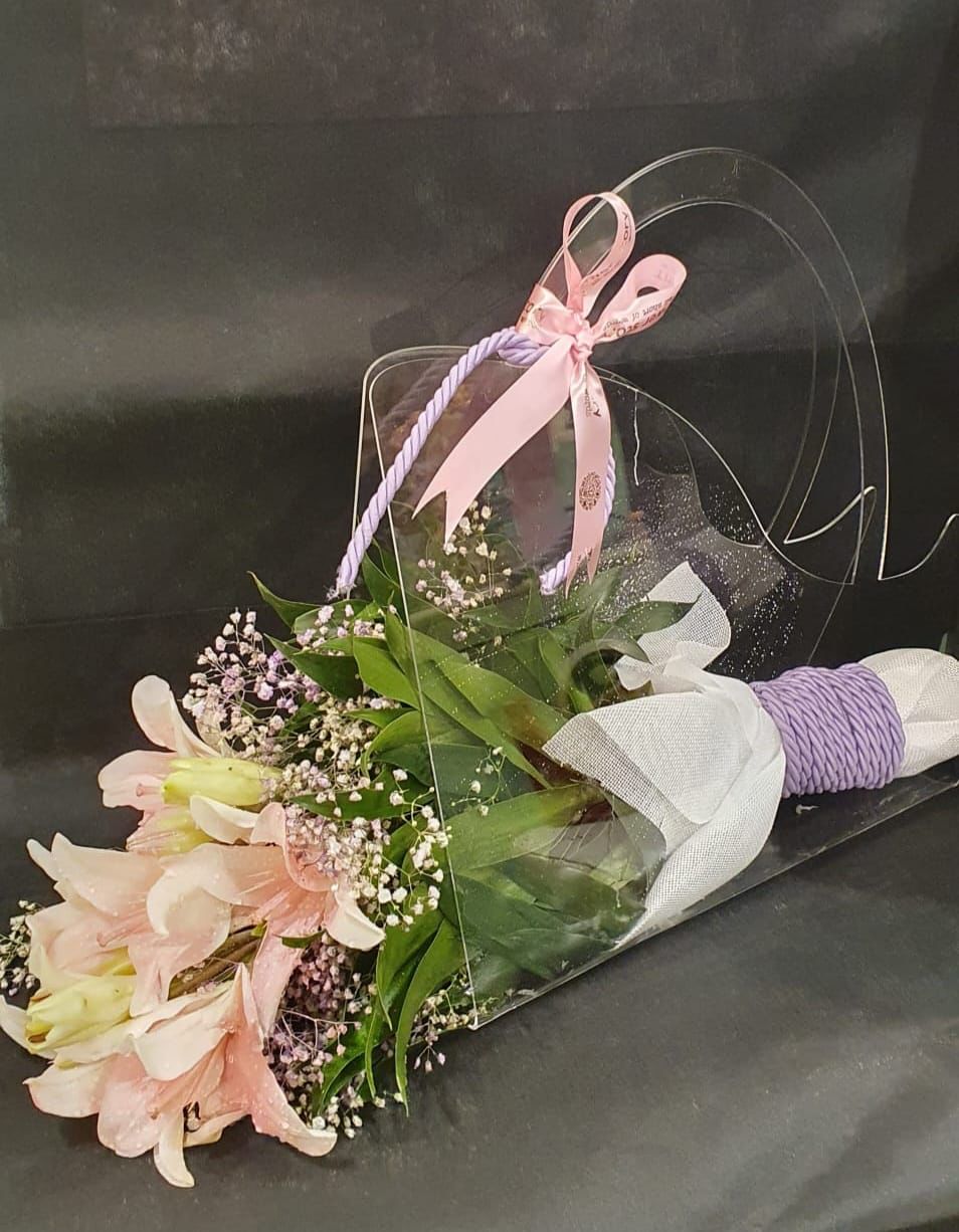 Pastel Whispers Hand-tied Bouquet